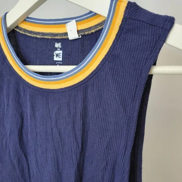 Me to We Ribbed Crop  Tank - Picture 2 of 4